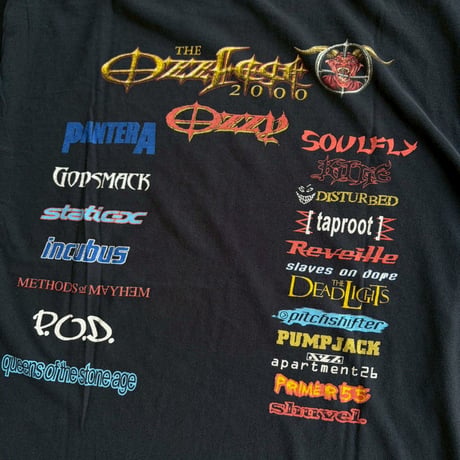 '00 ALL SPORT EVENTS "OZZFEST TEE"