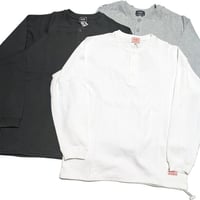 BIG MIKE "Honeycomb Waffle Henry Neck Midweight L/S" 2COLORS