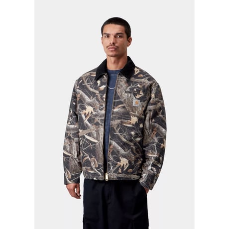 CARHARTT WIP "OG DETROIT JACKET"[CAMO FEATHER TREE]