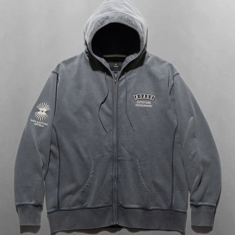 ROARK "ROAMIING" F/Z HOOD SWEAT [DESERT NAVY]