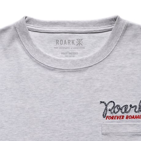 ROARK "ROAMING" 14oz H/W L/S TEE 2COLORS
