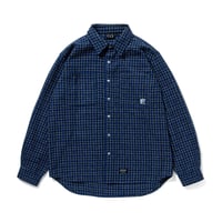430 "L/S CBW CHECK SHIRT" [BLUE]