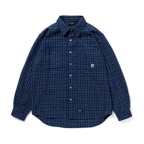 430 "L/S CBW CHECK SHIRT" [BLUE]