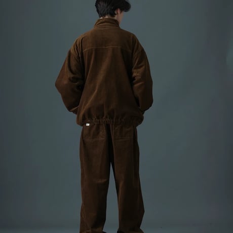 ORGANICSTA "ORAGANIC COTTON CORDUROY OVER PANTS" 3COLORS