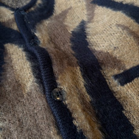 UNIVERD72 "MOHAIR TOUCH CARDIGAN" [TRIBAL] 2COLORS