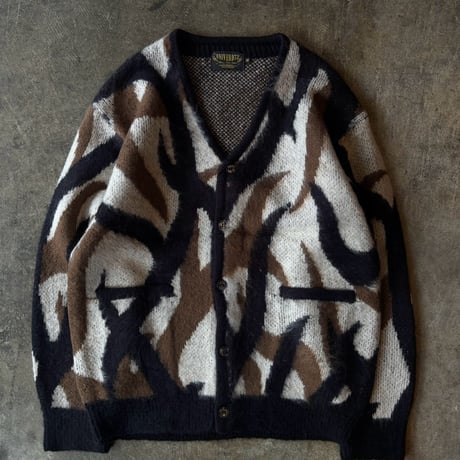 UNIVERD72 "MOHAIR TOUCH CARDIGAN" [TRIBAL] 2COLORS