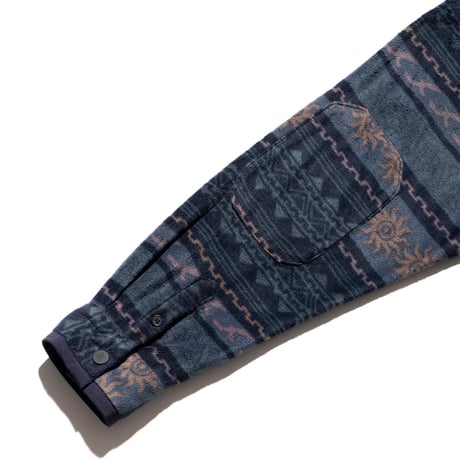 ROARK "FLEECE EMBER OVER SHIRT"[NAVY]
