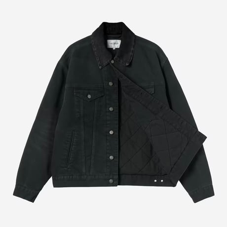 CARHARTT WIP "OG TRUCKER JACKET" [BLACK STONE CANVAS]
