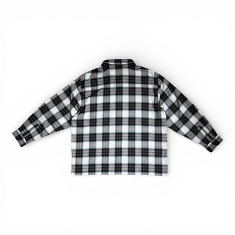 RUTSUBO "BU SHADOW PLAID ZIP SHIRTS JACKET" 2COLORS