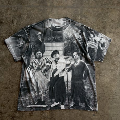 DELTA "THE THREE STOOGES  All OVER PRINT TEE"