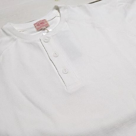 BIG MIKE "Honeycomb Waffle Henry Neck Midweight L/S" 2COLORS