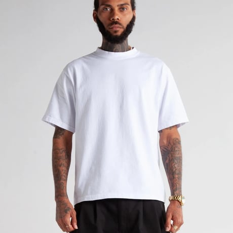 SHAKA WEAR "MAX HEAVYWEIGHT CROPPED TEE" 3COLORS