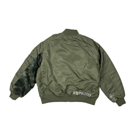 RUTSUBO "REVERSIBLE MA-1 JACKET (RUTSUBO×JOHN125)" 2COLORS