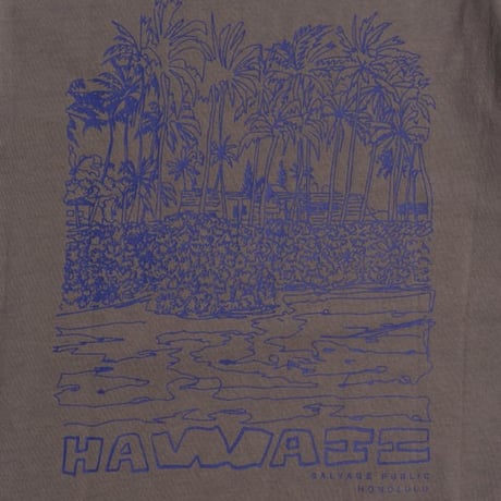 SALVAGE PUBLIC "STANDARD S/S Tee(Hawaii Illustration)" 3COLORS