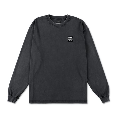 THUMPERS "BOXLOGO L/S TEE" 2COLORS