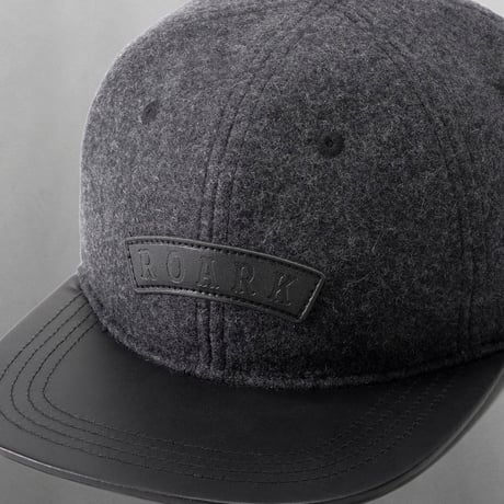 ROARK   "MEDIEVAL" 6PANEL CAP - HIGH [BLACK]