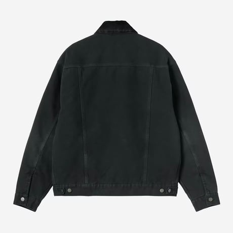 CARHARTT WIP "OG TRUCKER JACKET" [BLACK STONE CANVAS]