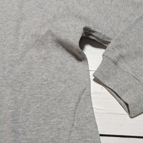 BIG MIKE "Honeycomb Waffle Henry Neck Midweight L/S" 2COLORS