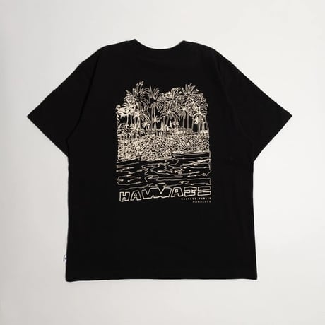 SALVAGE PUBLIC "STANDARD S/S Tee(Hawaii Illustration)" 3COLORS