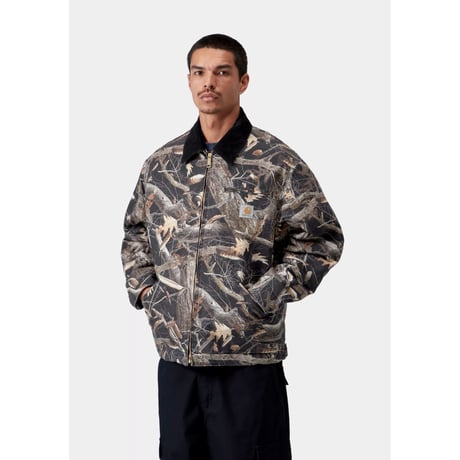CARHARTT WIP "OG DETROIT JACKET"[CAMO FEATHER TREE]
