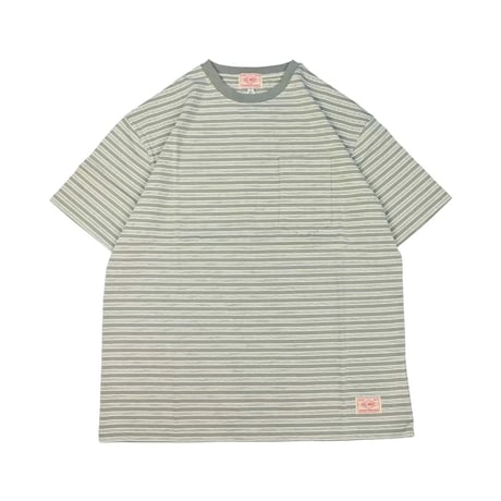 BIG MIKE "DOUBLE BODER SUNGLASSES POCKET  S/S TEE" 3COLORS