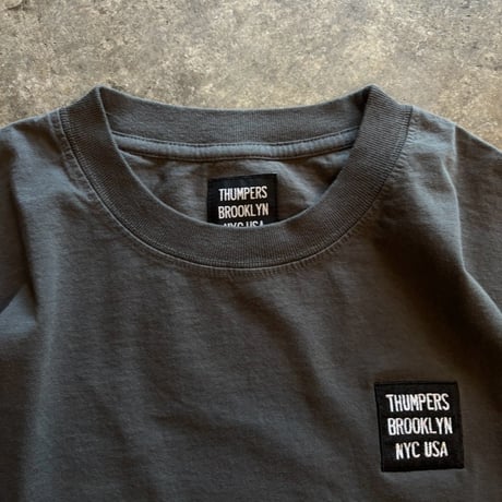 THUMPERS NYC "BOX LOGO S/S TEE" 3COLORS