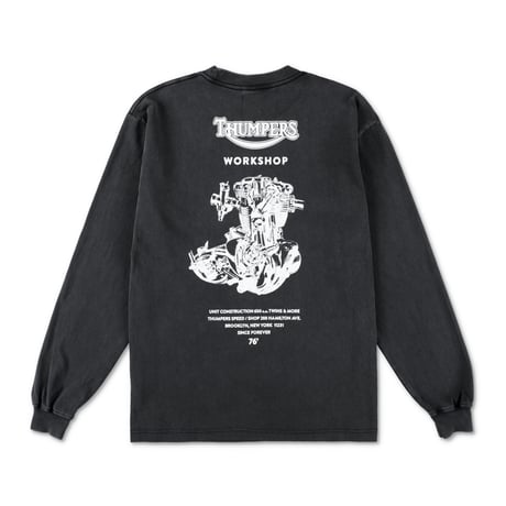 THUMPERS "WORK SHOP L/S TEE" 2COLORS