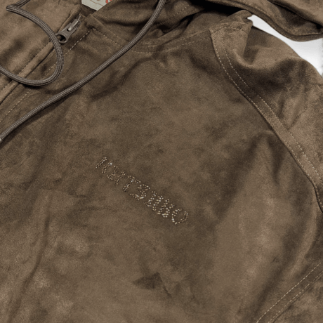 RUTSUBO "LUX SUEDE HOODED JACKET" 2COLORS