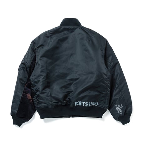 RUTSUBO "REVERSIBLE MA-1 JACKET (RUTSUBO×JOHN125)" 2COLORS