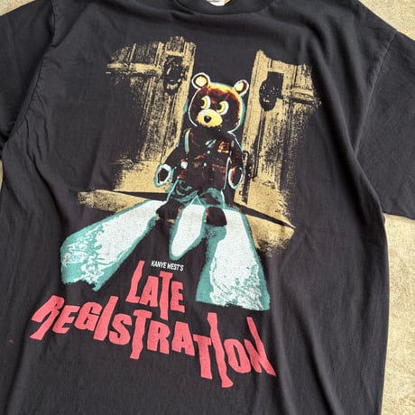 KANYE WEST LATE REGISTRATION TOUR TEE(NEW)
