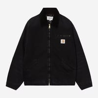 CARHARTT WIP "OG DETROIT JACKET"[BLACK STONE CANVAS]