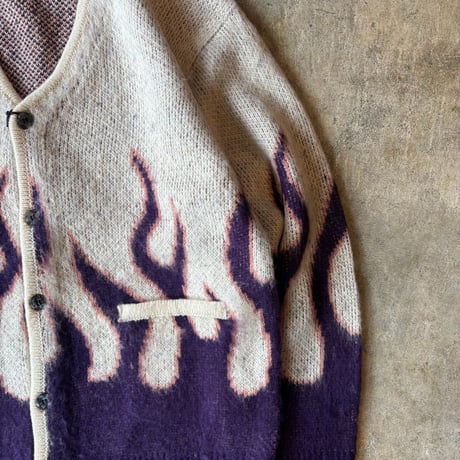 UNIVERD72 "MOHAIR TOUCH CARDIGAN" [FIRE] 3COLORS