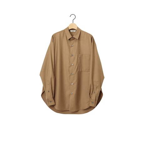 AMNE "GABARDINE CLASSIC SHIRTS" 2COLORS