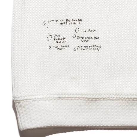 ROARK "REPRESENT" THERMAL CREW [WHITE]