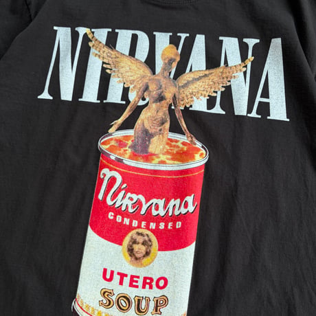 NIRVANA IN UTERO SOUP CAN TEE(NEW)