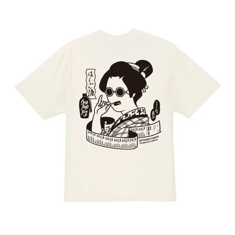 RUTSUBO "BAR HOPPING S/S T-SHIRTS" 3COLORS