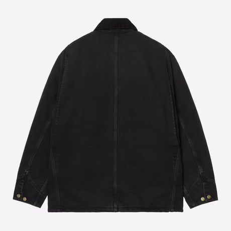 CARHARTT WIP "OG CHORE COAT" [BLACK STONE CANVAS]