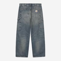CARHARTT WIP "OAKLAND PANT"[BLUE WORN USED WASH]