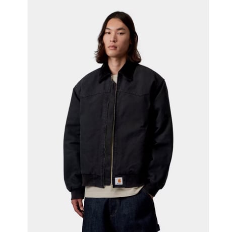 CARHARTT WIP "SANTA FE JACKET"[BLACK STONE CANVAS]