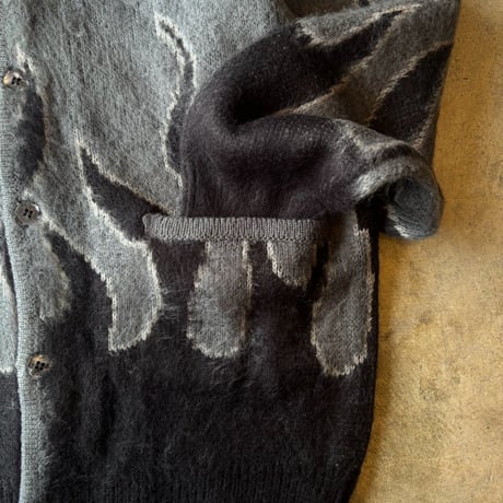 UNIVERD72 "MOHAIR TOUCH CARDIGAN" [FIRE] 3COLORS