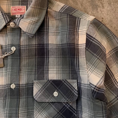 BIG MIKE "HEAVY FLANNEL L/S SHIRT" 3COLORS