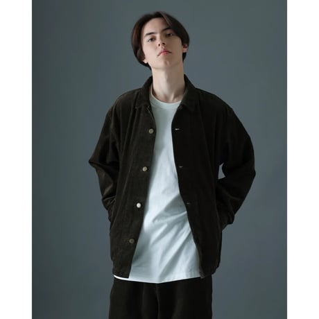 ORGANICSTA "ORAGANIC COTTON CORDUROY COVERALL" 3COLORS