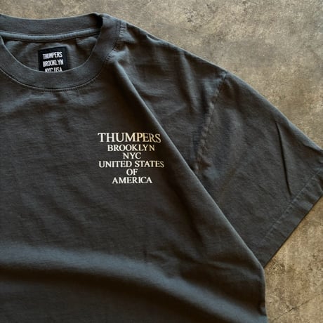 THUMPERS NYC "US LOGO S/S TEE" 3COLORS