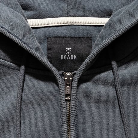 ROARK "ROAMIING" F/Z HOOD SWEAT [DESERT NAVY]