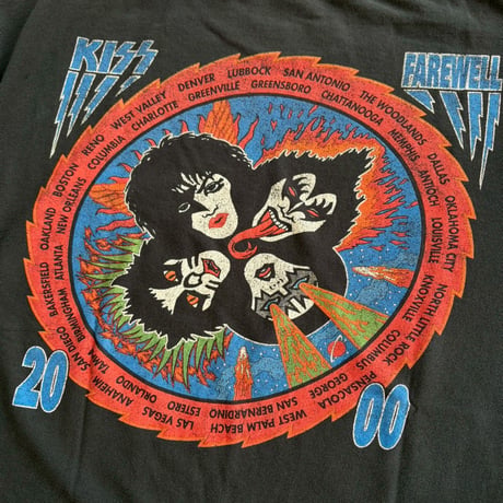 '00 KISS "FAREWELL TOUR TEE"