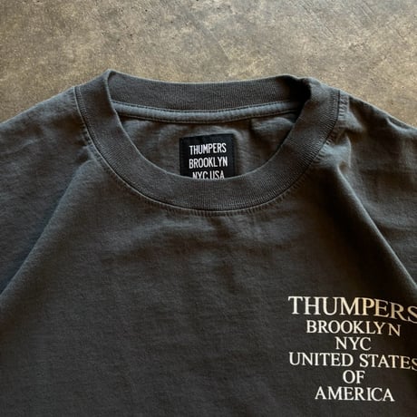 THUMPERS NYC "US LOGO S/S TEE" 3COLORS