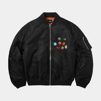 HUF WORLDWIDE "OLYMPIA FLIGHT JACKET"