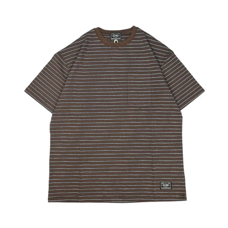 BIG MIKE "DOUBLE BODER SUNGLASSES POCKET  S/S TEE" 3COLORS