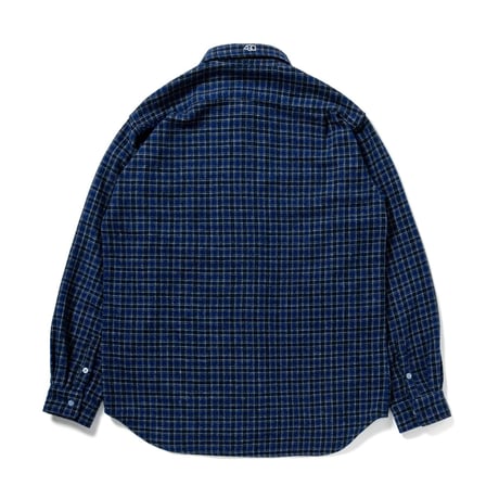430 "L/S CBW CHECK SHIRT" [BLUE]