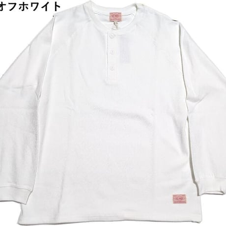 BIG MIKE "Honeycomb Waffle Henry Neck Midweight L/S" 2COLORS